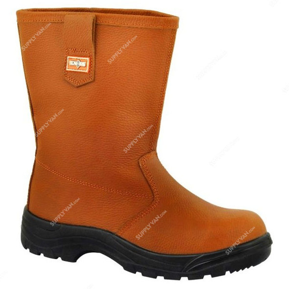 Gladiolus Welding Rigger Boots, G102030201, Strong, Leather, Size38, Tan