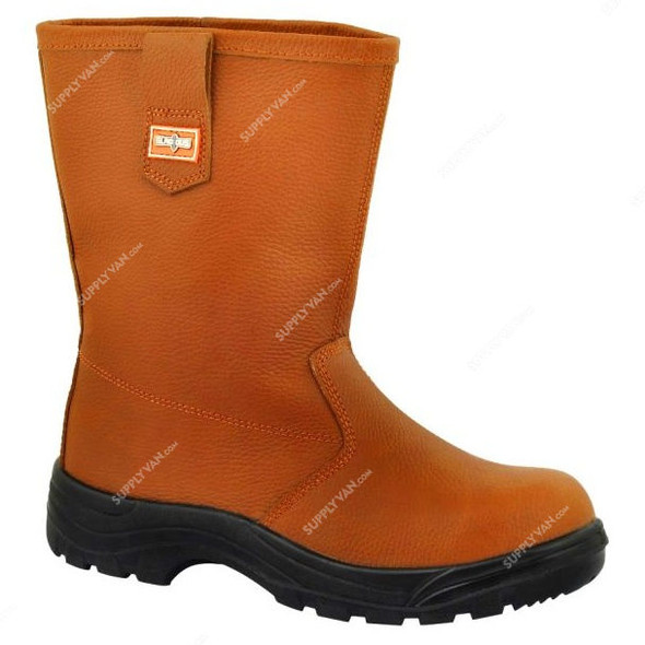 Gladiolus Welding Rigger Boots, G102030209, Strong, Leather, Size46, Tan