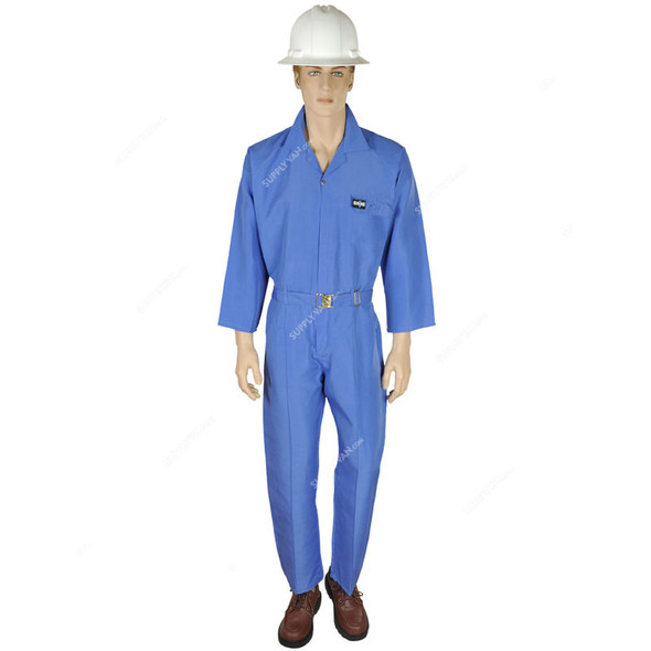 Gladious Coverall, G104050302, Vital-C, Polycotton, M, Petrol Blue