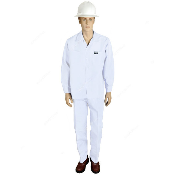 Gladiolus Pants and Shirt, G104060803, Vital-PS, Polycotton, L, White