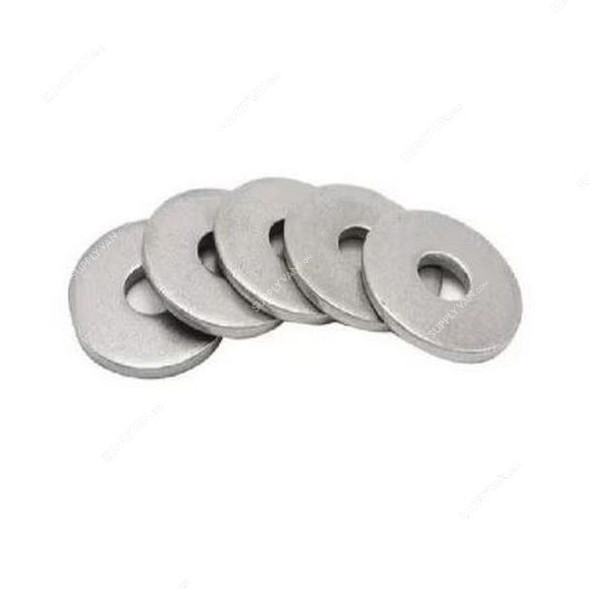 GI Flat Washer, 6MM Inner Dia, 50 Pcs/Pack