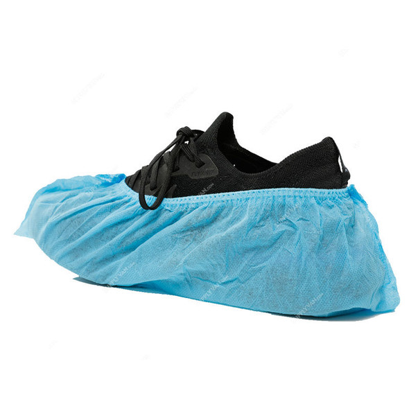 Empiral Shoes Cover, E107512820, PP Non-Woven, 15 x 40CM, Blue, 100 Pcs/Pack