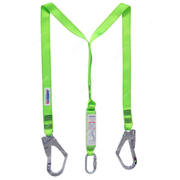 Ameriza Webbing Lanyard, A111151121, Vertex Web Y, Universal, Green