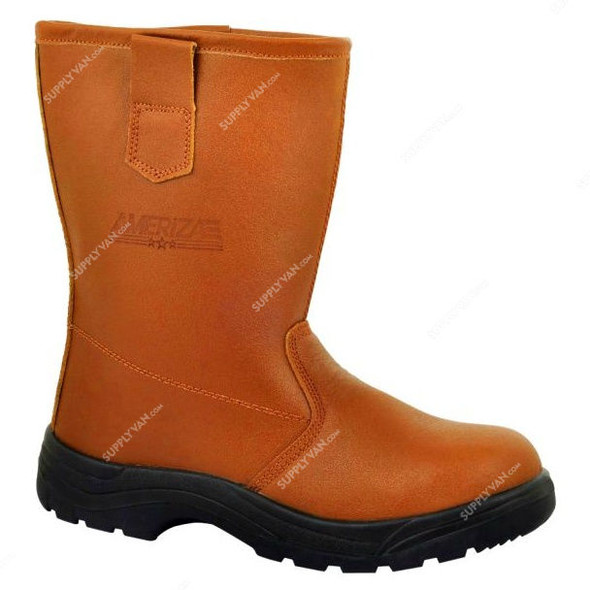 Ameriza Welding Boots, A102030203, Leather, Size40, Brown