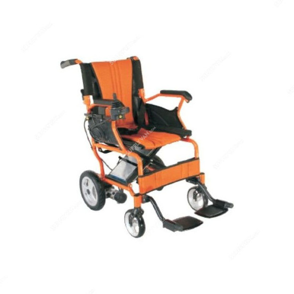 3W Power Wheel Chair, 3W-101L-41, Titanium, Orange and Black