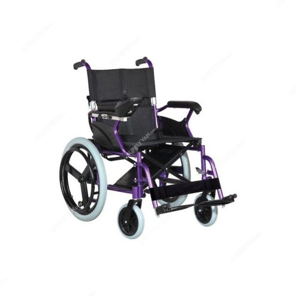 3W Power Wheel Chair, 3W-116LA-46, Aluminium, Black