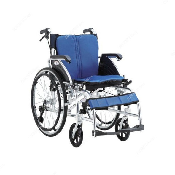 3W Wheel Chair, 3W-863LAJ-20-46, Aluminium, Blue