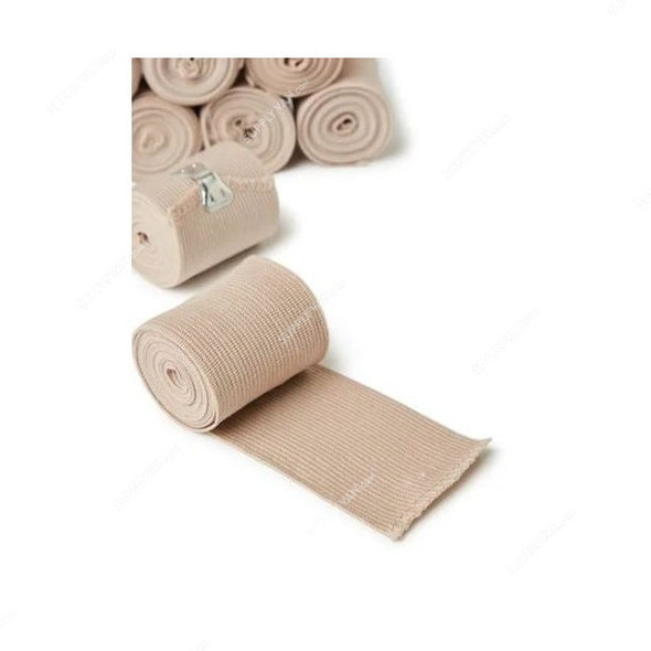 3W High Elastic Bandage, NO-69, 4.5CM Width x 5 Mtrs Length, Beige, 12 Rolls/Pack