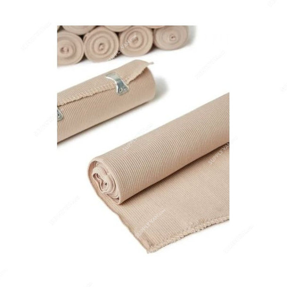 3W High Elastic Bandage, NO-17, 4.5CM Width x 15 Mtrs Length, Beige, 12 Pcs/Pack