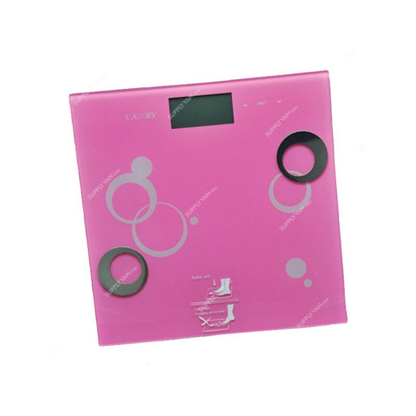 3W Weighing Scale, 3W-983, Camry, Square, Pink