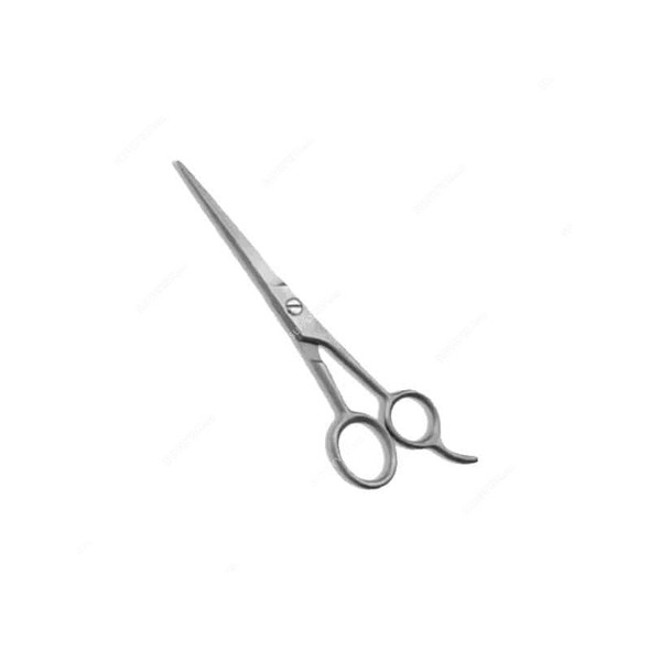 3W Barber Scissor, 3W01-170, Shiny, 6 Inch, Silver