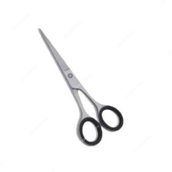 3W Barber Scissor, 3W01-177, Fency, Sand, 6 Inch, Silver