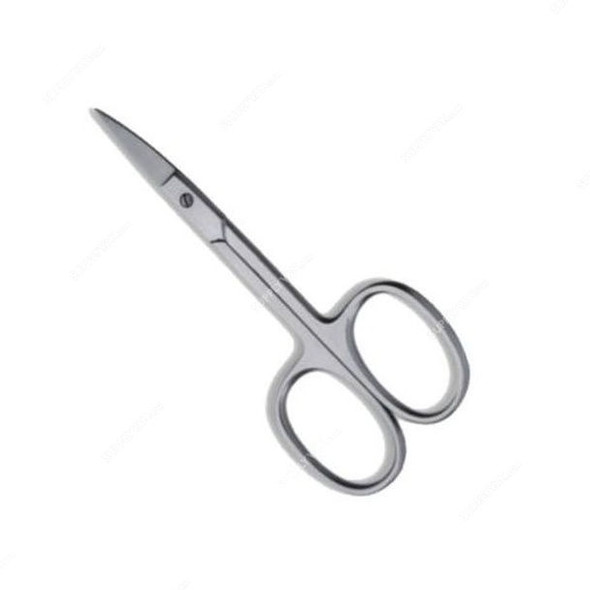 3W Nail STR Scissor, 3W03-308, 3-1/2 Inch, Silver