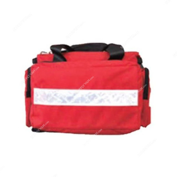 3W First Aid Kit, 3W-095BA, Polypropylene Resin, Red