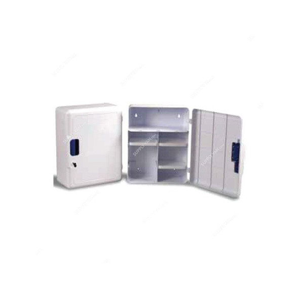 3W First Aid Cabinet, 3W-9500, Plastic, White