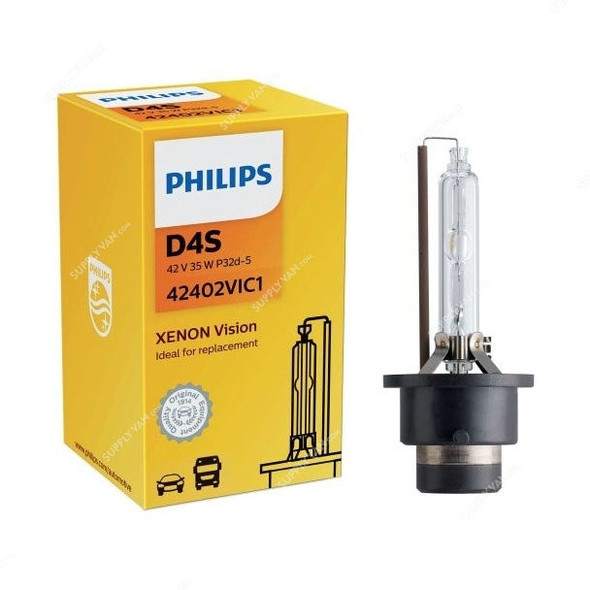 Philips Replacement HID Bulb , PH-42402C1, 35W, 6000K