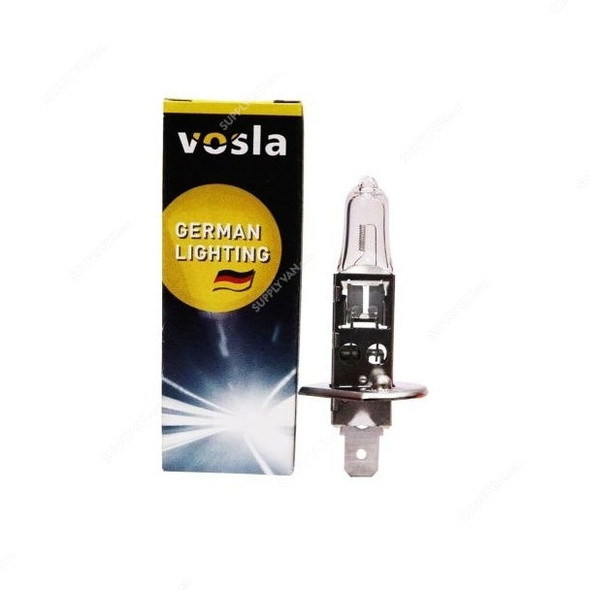 Vosla Miniature Halogen Bulb, V-28320, H1, 55W