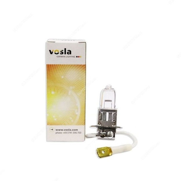 Vosla Miniature Halogen Bulb, V-28351, H3, 100W