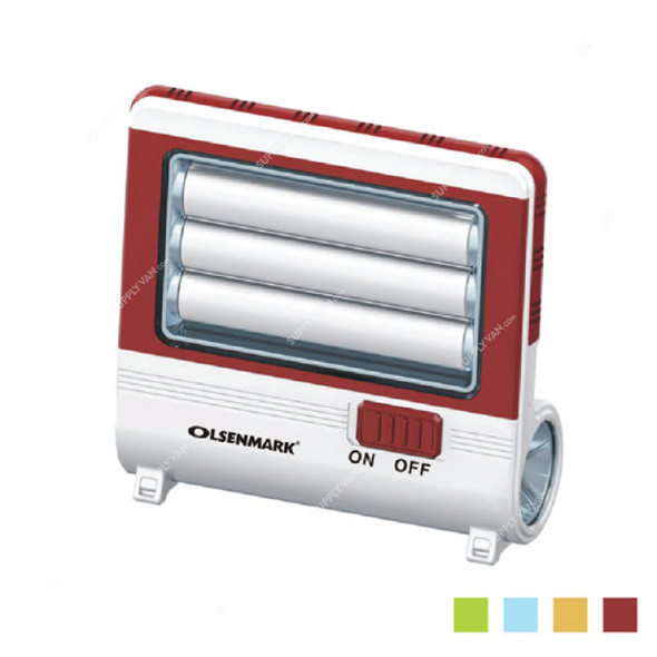 Olsenmark Emergency Light, OME2729, 220-240V, 1200mAh