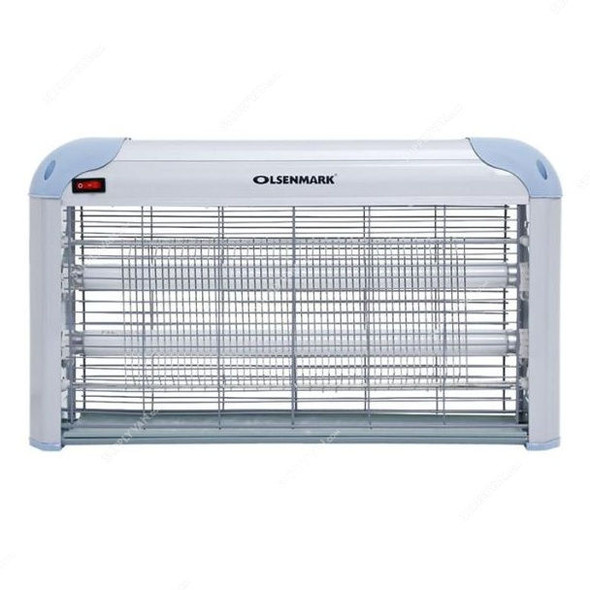 Olsenmark Insect Killer W/ 2 Lamps, OMBK1512, 15W, White