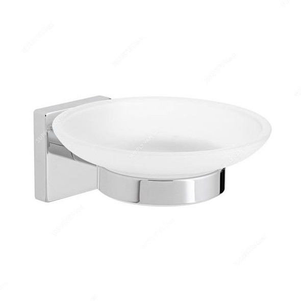 Vado Soap Dish and Holder, Bokx, Wall Mounted, Chrome, Silver