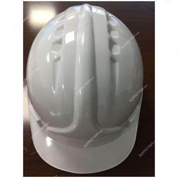 Workworth Safety Helmet With Ratchet Suspension, WW-1112, 50-62CM, White