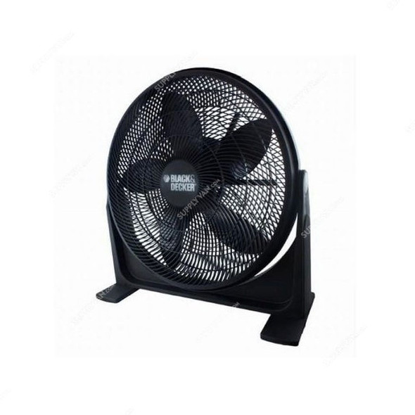 Black and Decker Desk Fan, FB1620-B5, 55W, 16 Inch, Black