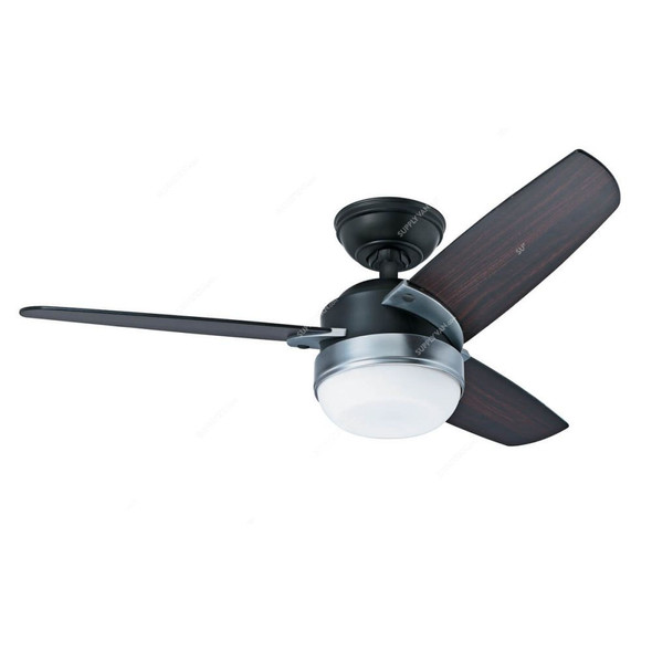 Hunter Ceiling Fan, 50617, Nova, 3 Blade, 107CM, Matte Black