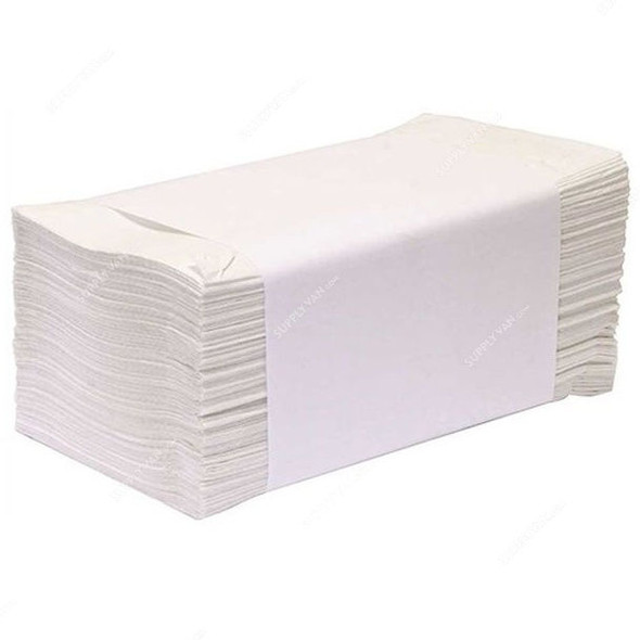 Omnium Interfold Hand Towel Tissue, 1 Ply, 4005 Sheets, 23 x 22.5CM