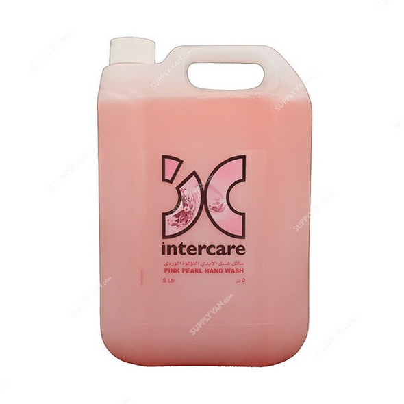 Intercare Hand Wash, Pearl Pink, 5 Ltrs