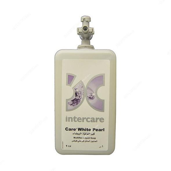 Intercare Hand Wash, Care Pearl White, 1 Ltr