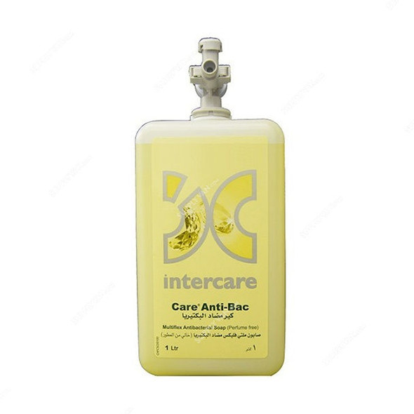 Intercare Hand Wash, CareAnti-Bac, 1 Ltr