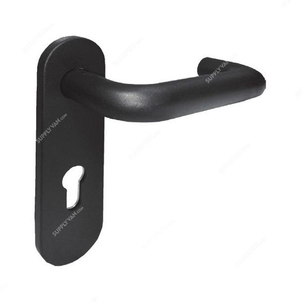 Dorfit Nylon Door Handle, DT1919, Iron, 172MM, Black