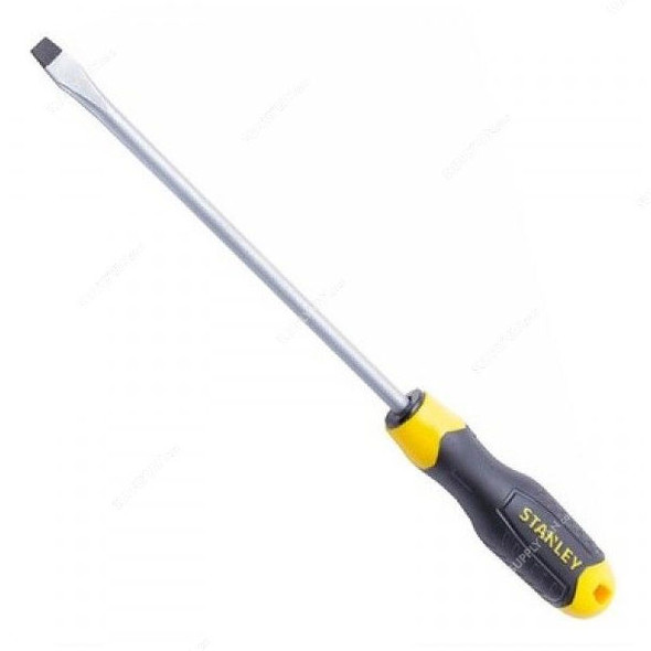Stanley Screwdriver, STMT60828-8, Cushion Grip, 6.5 x 150MM, Black and Yellow