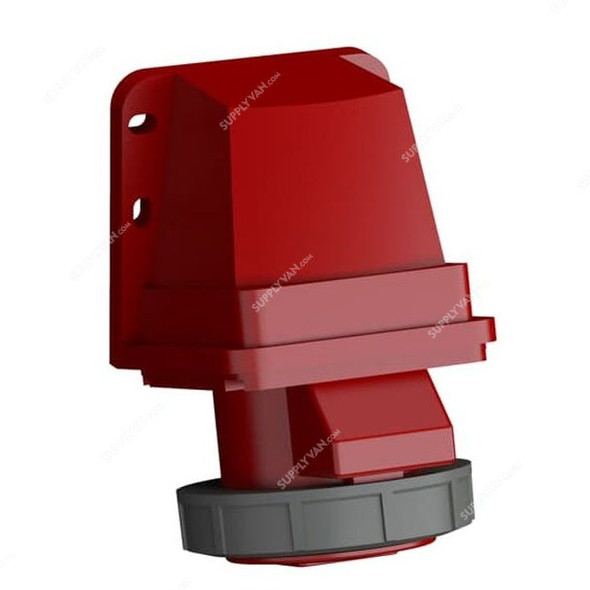 ABB Pin and Sleeve Connector, 316BRS6W, 4 Pole, 16A, Red