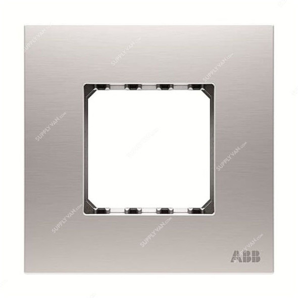 ABB Electrical Switch With Wall Plate, AMD10622-ST-plus-AMD5144-ST, Millenium, 2 Gang, 2 Way, 10A