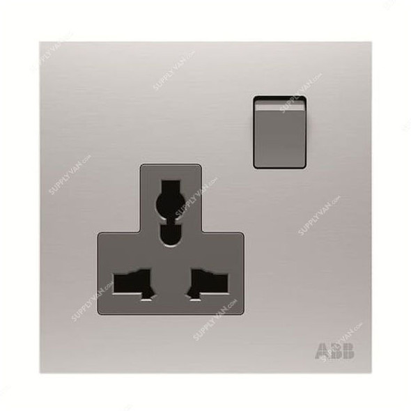 ABB Switch Socket, AM29486-ST, Millenium, 1 Gang, 13A