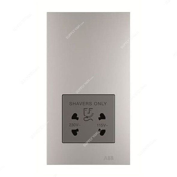 ABB Shaver Socket, AM40188-ST, Millenium, Gang, 20A