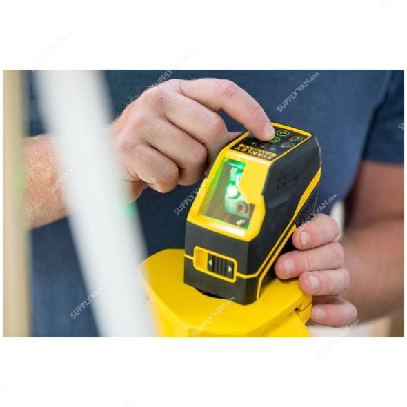 Stanley Cross Shaped Laser Level, FMHT77586-1, Fatmax, 20 Mtrs, Green