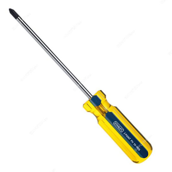 Stanley Cushion Grip Phillips Screwdriver, STHT69147-8, PH2 Tip Size x 250MM Blade Length