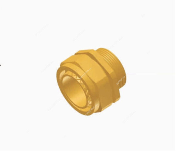 Cablegrip Cable Gland, BW-20S, Brass, M20 x 1.5 Inch