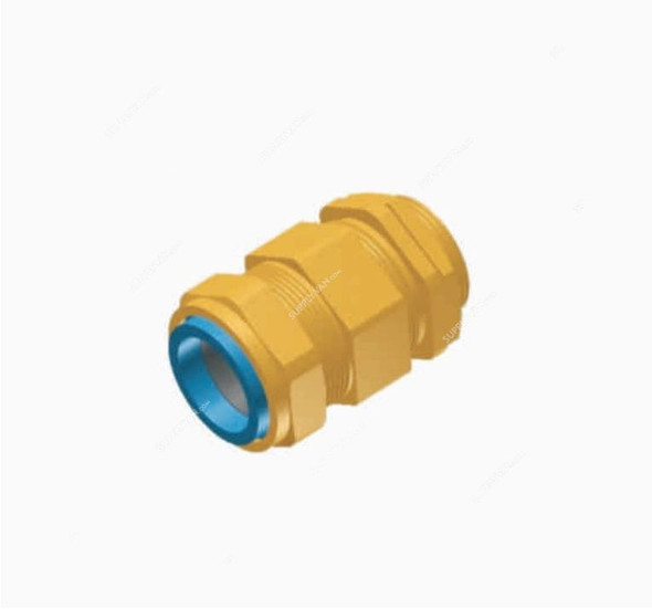 Cablegrip Cable Gland, CW-25L, Brass, M25 x 1.5 Inch