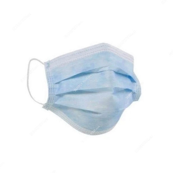 3P Disposable Respirator Mask, 3 Ply, 170 x 95MM, Blue, 50 Pcs/Pack
