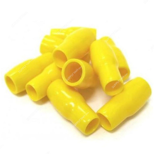 Wire End Cap, V-14, PVC, 14 SQ MM, Yellow, PK100