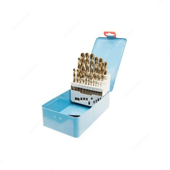 Craft Pro Drill Bit Set, HSS and Cobalt, 19PCS