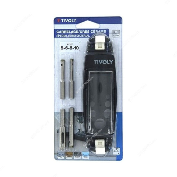 Tivoly Drill Bit Set, 12000820002, 5PCS