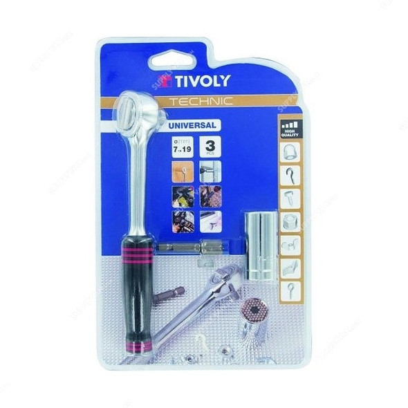 Tivoly Socket Wrench Set, 11501420002