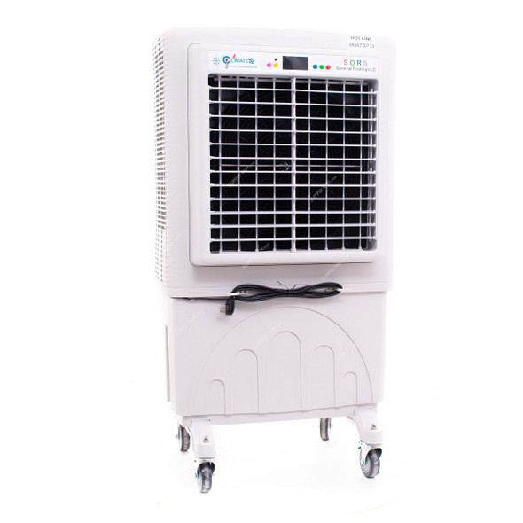 Climate Plus Air Cooler, CM-8000A, 220V, 125 Ltrs, 280W, White