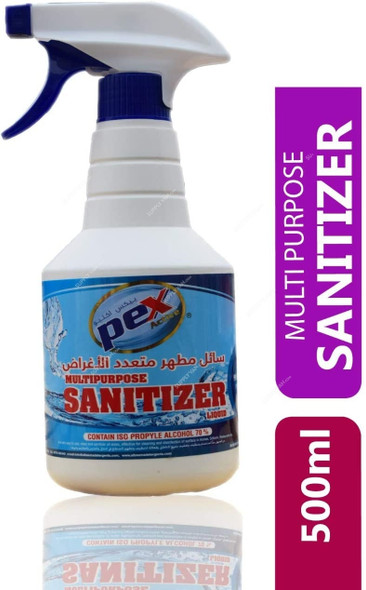 Pex Multipurpose Sanitizer Liquid, 500ML