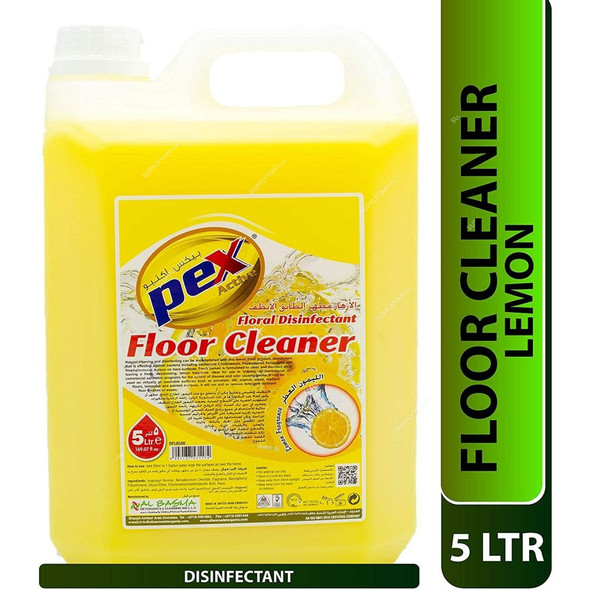 Pex Floral Floor Cleaner, DFL8500, Lemon, 5 Litres